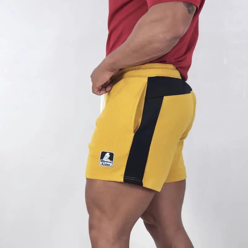Men's Basketball 3-Point Sports Shorts Gym Fitness Training Elastic Loose Summer Beach Bodybuilding Shorts with Zip Pocket