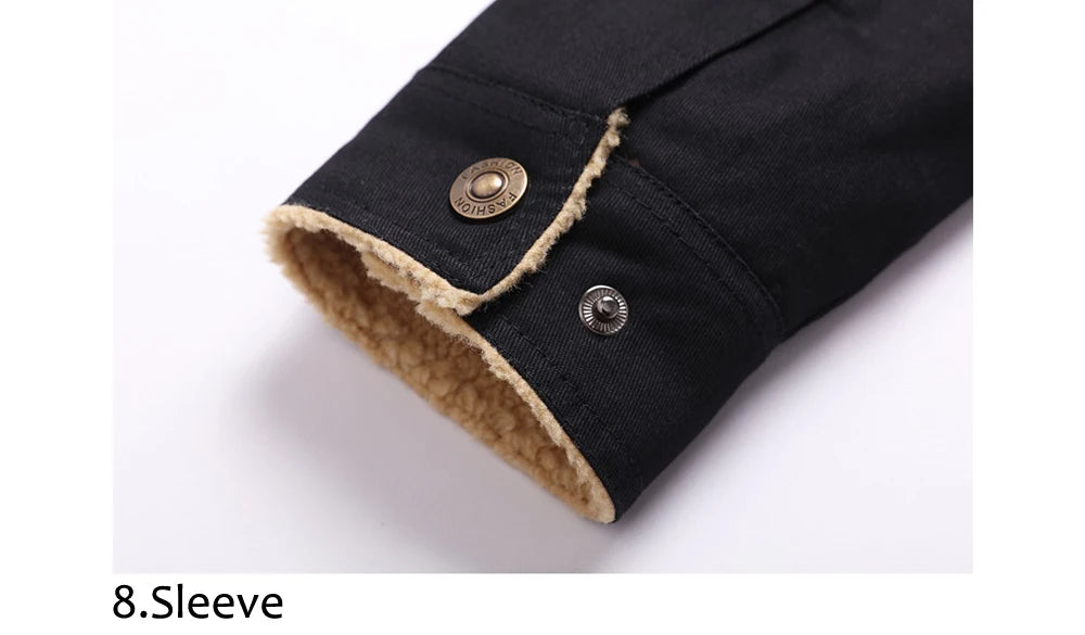 Autumn Winter Men's Fleece Jackets Casual Male Outdoor Windbreaker Work Jacket Mens Thermal Warm Tactical Coats Clothing