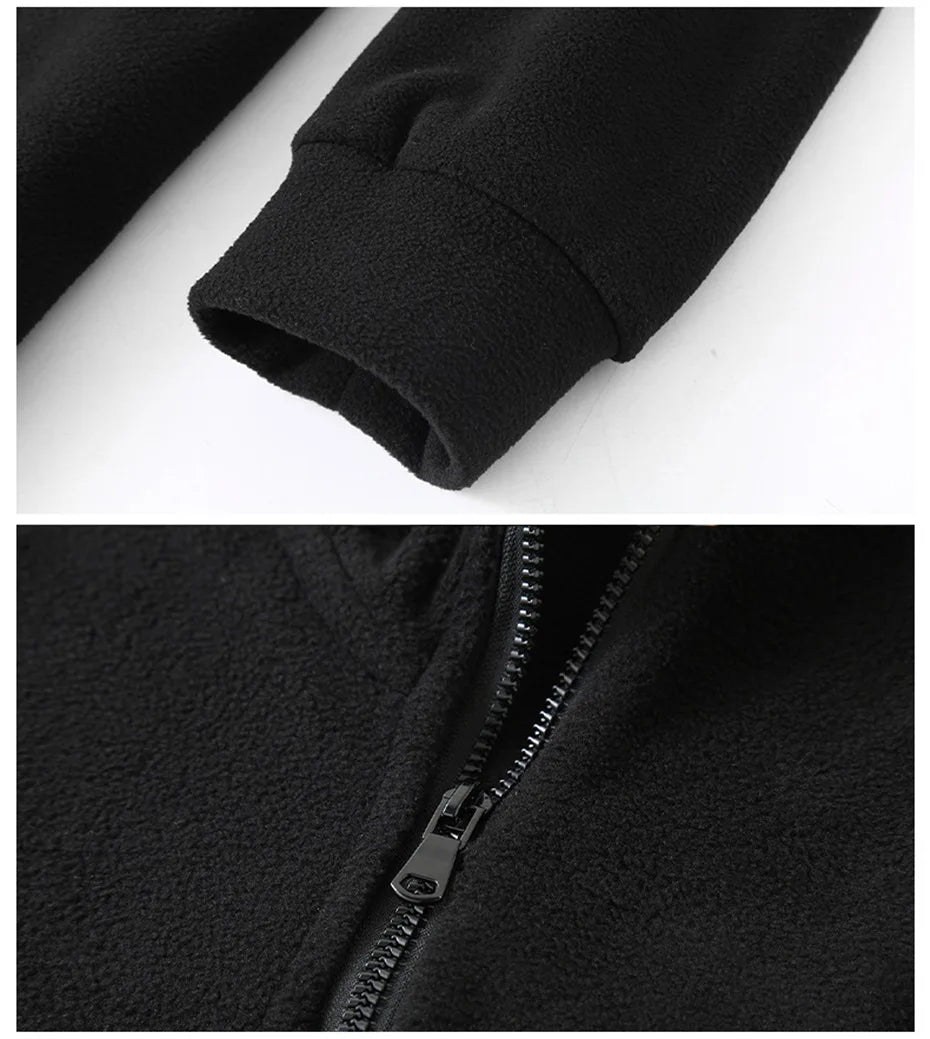Polar Fleece Tracksuit Men 12XL Plus Size Men's Sets Sweatshirt Sweatpants Autumn Winter Casual Suits Male Big Size 10XL 12XL