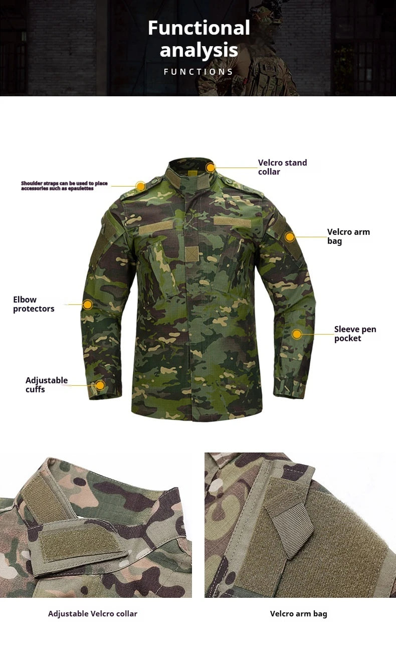 Camouflage Suit Husband Camouflage Suit Camouflage Suit for Men Tactical Men's Suit Hunting Clothes Man Military Uniform