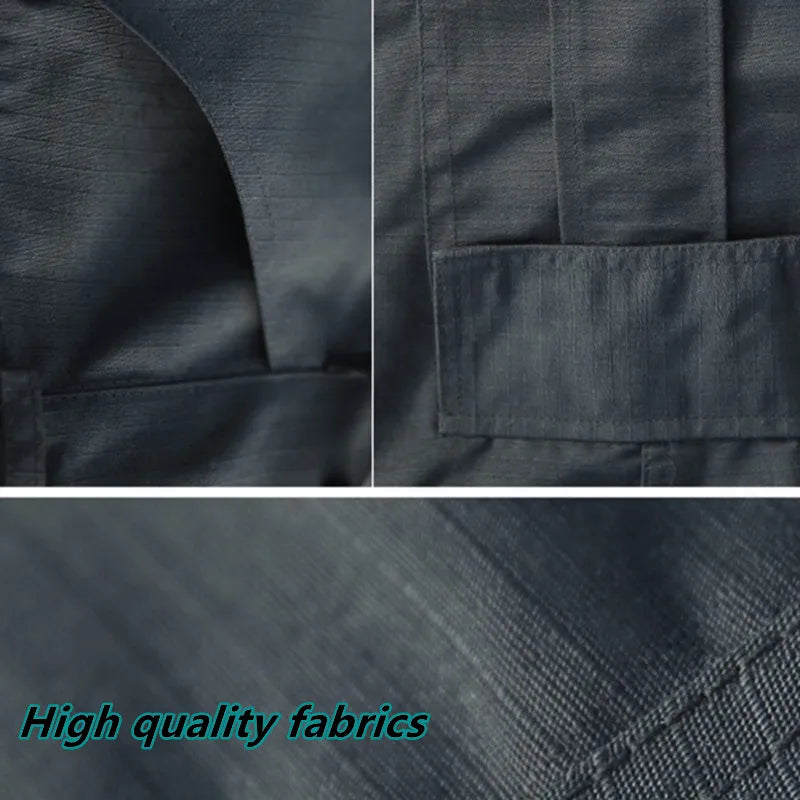 Tactical Men Pants Summer Lightweight Casual Trousers Waterproof Multiple Pockets Cargo Pants Quick Dry Outdoor Workout Pant