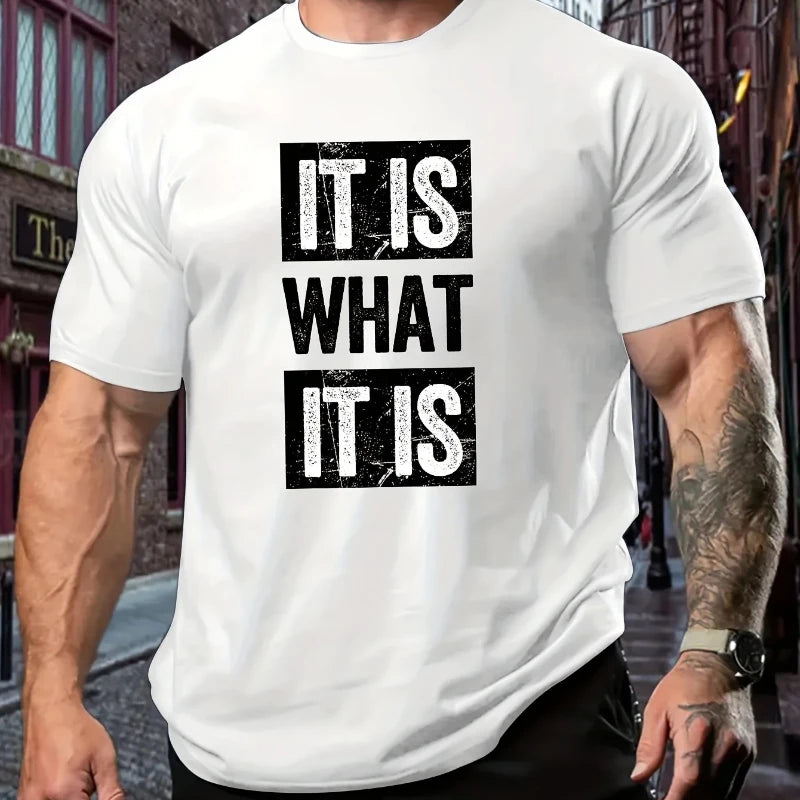 Fashion Print Black T-Shirts Plus Size 1XL-7XL Casual Tees Men Boy Short Sleeve Tops Full Cotton T-Shirt Male Clothing 110-190KG
