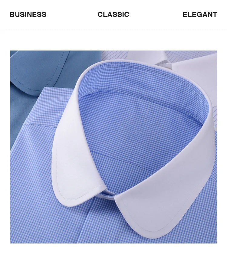 Wholesale men's British vintage shirt French cufflinks mens shirts long sleeve