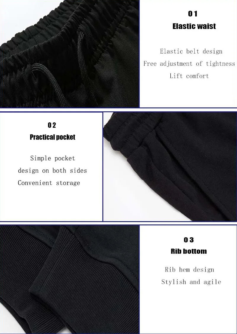 2025 Men's Fitness Jogging Sweatpants New Men's Casual Sports Pants Jogging Sports Pants Loose Running Pants Fitness Pan