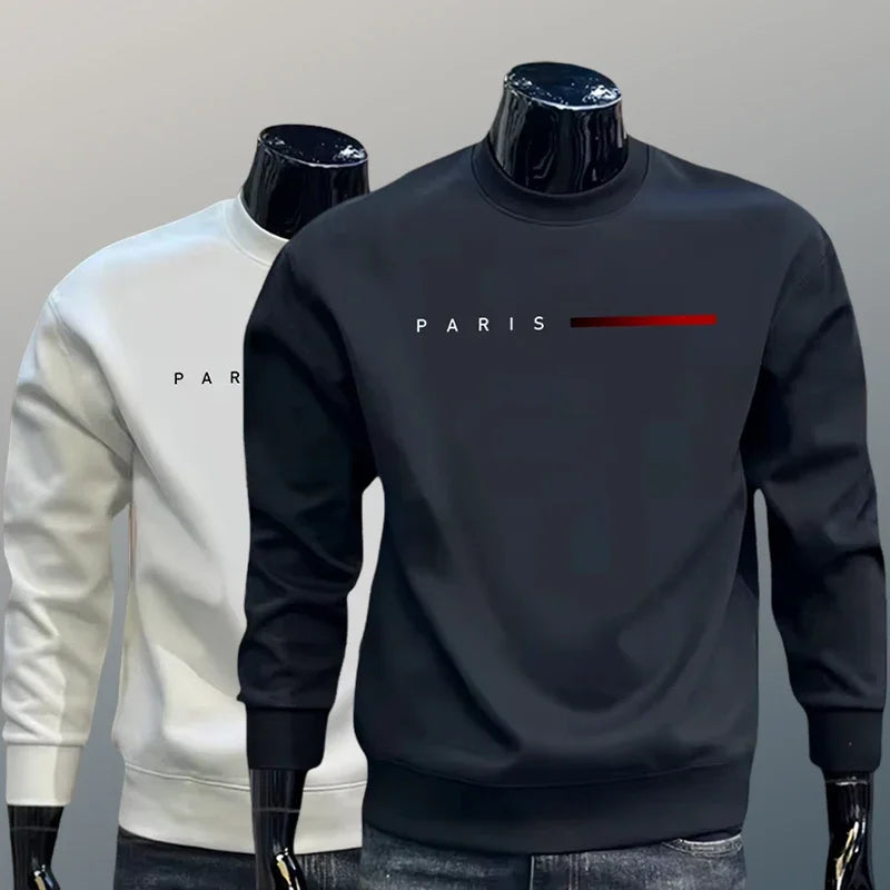 Fashion Mens Sweatshirts Printing Casual O-Neck Long Sleeve Tops Outdoors Sports Jogging Man Clothing Daily Street Pullover y2k