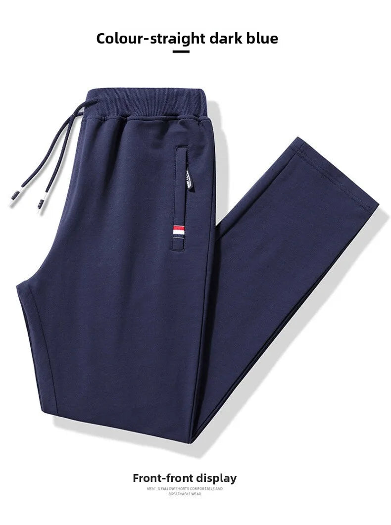 Autumn Pants Loose Gyms Jogger Track Pants Mens 6XL  8XL Men Fitness Sportswear Tracksuit Elastic Waist Sweatpants Cotton Trouse