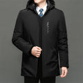 Hoodied Parka Clothes Thicken Fleece Zipper Mens Jackets Men Warm Winter Coat Men Plus Size New Waterproof Winter Jacket Men