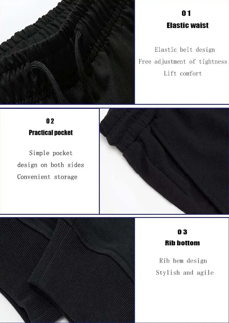 2025 Men's Fitness Jogging Sweatpants New Men's Casual Sports Pants Jogging Sports Pants Loose Running Pants Fitness Pan