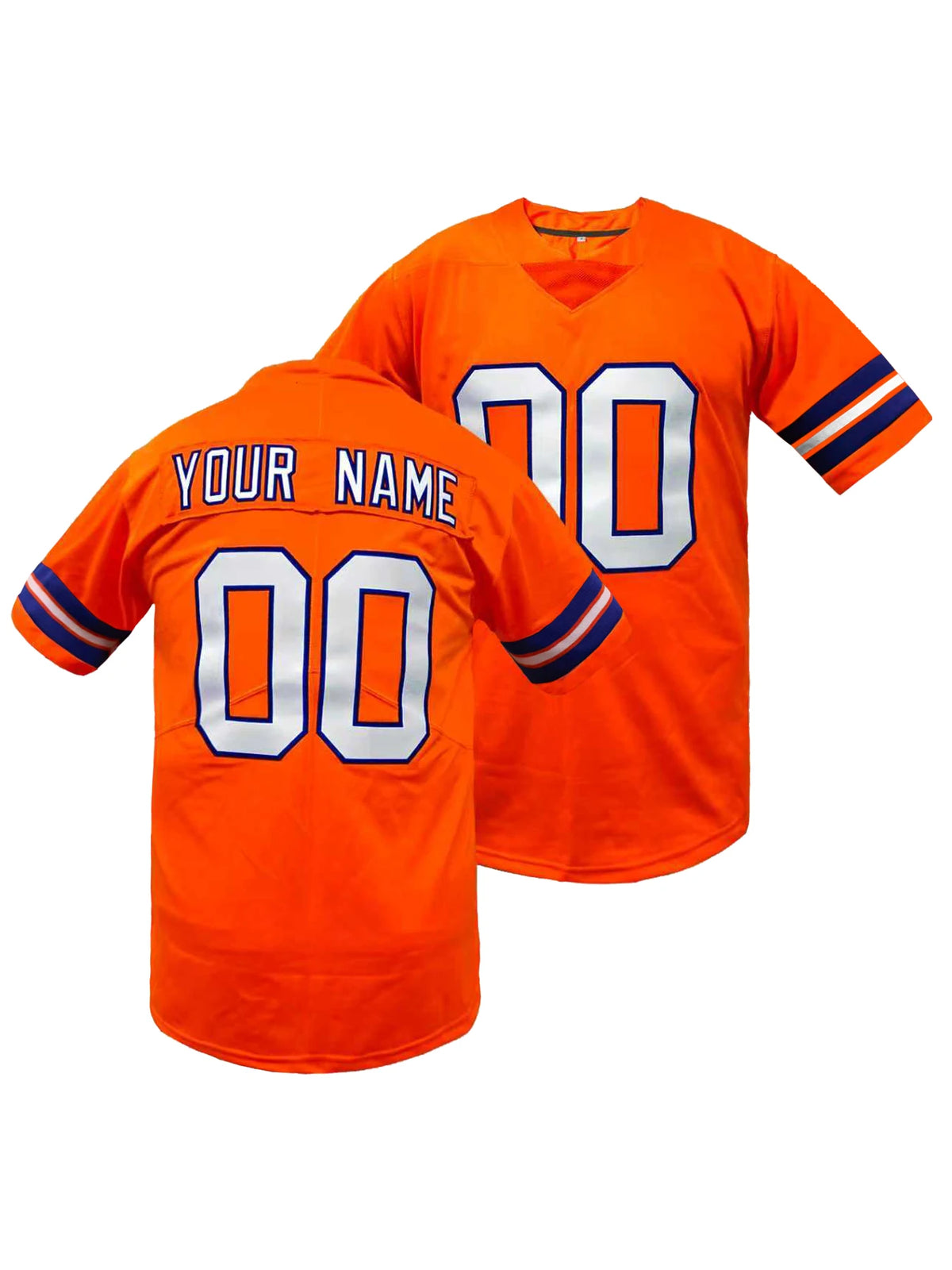 Custom Name and Number Men's Football Jersey Personalized Short Sleeve Tee Loose Fit Breathable Rugby Jersey DIY T-shirt