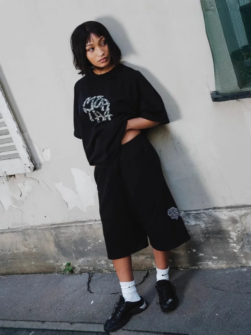 Y2K Retro Jogging Pants Streamlined Seams Street Trendy Embroidery Unisex Sweatpants Hip Hop Harajuku Streetwear Baggy Joggers