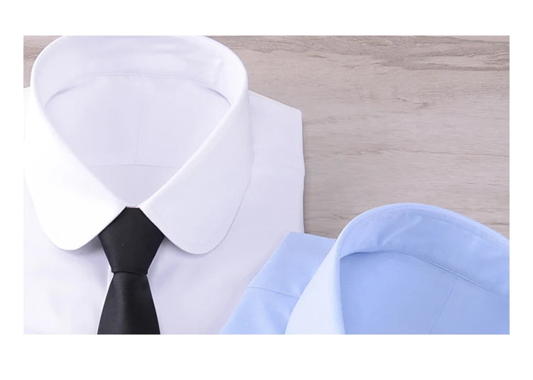 Wholesale men's British vintage shirt French cufflinks mens shirts long sleeve