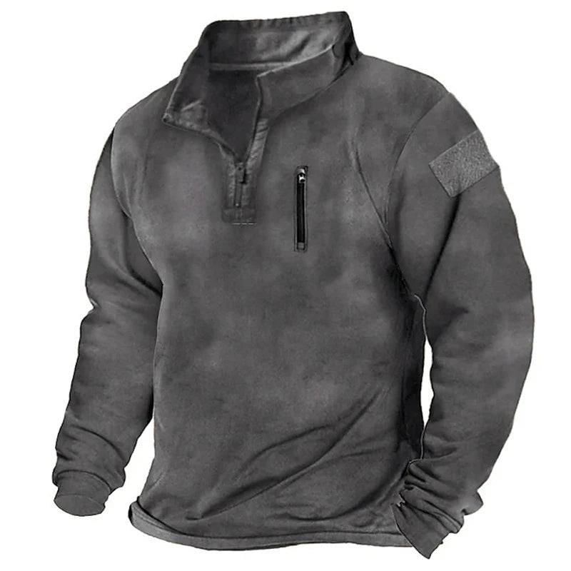 Men's Clothing Trainning Tactical Top 2026 NEW Long Sleeved Warm Tshirt Windproof Pullover for Men Sweatshirt