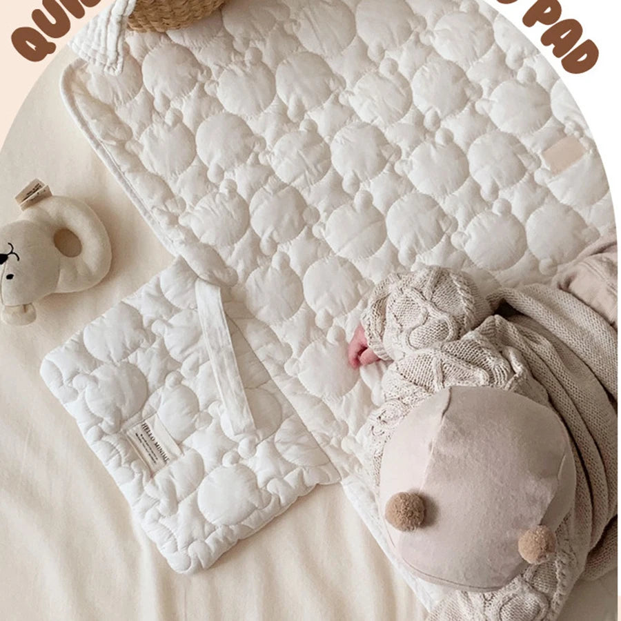 Baby Waterproof Changing Pad Multifunctional Portable Diaper Mat Foldable Travel Pee Pad With Diaper Bag