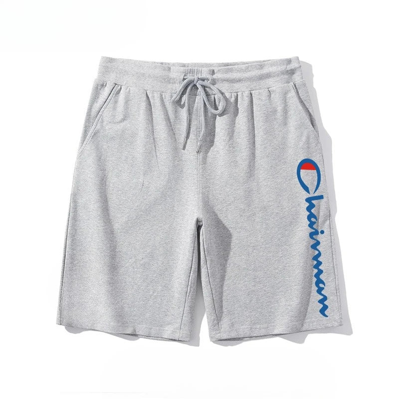 Trendy Brand Printed Shorts Men's Summer Casual Fashion Loose and Comfortable Five-point Pants Personalized Trend Sweatpants