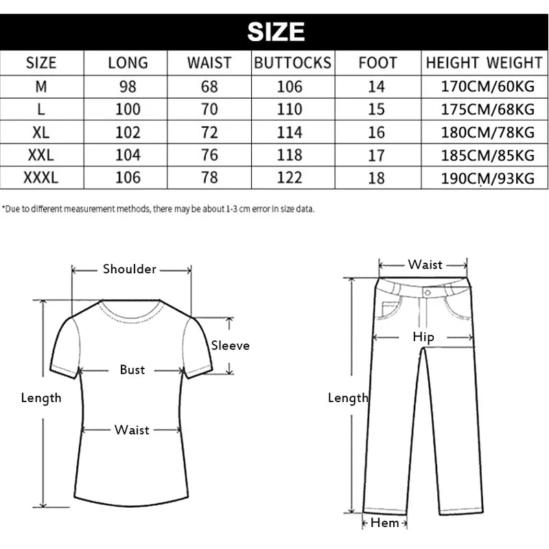 Summer Men's Jogging Sports Pants Multi-Pocket Sweatpants Running Trousers Men's Casual Joggers Cargo Reflective Hip Pop Pants