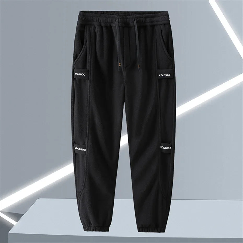 Polar Fleece Tracksuit Men 12XL Plus Size Men's Sets Sweatshirt Sweatpants Autumn Winter Casual Suits Male Big Size 10XL 12XL