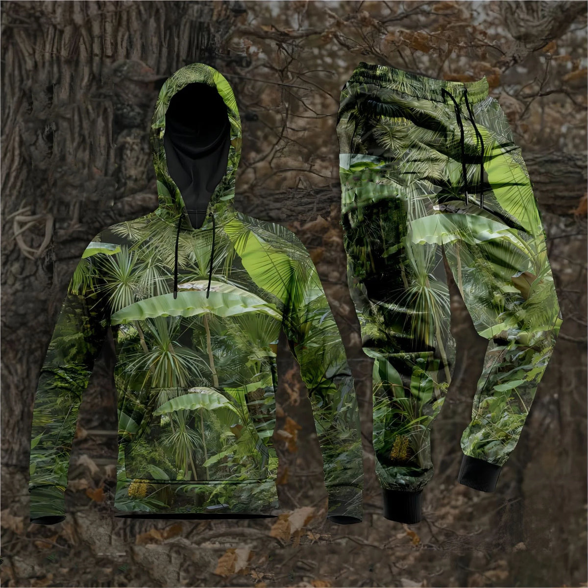 Autumn Camouflage 3D Printed Hoodie Suit Men Sweatshirts Sweatpants Casual Fashion Two Piece Tracksuit Set Men's Clothing