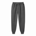 Mens Casual Pants Autumn Winter Fleece Sweatpants Men Running Jogger Sports Gym Trousers Fashion Solid Color Workout Long Pants