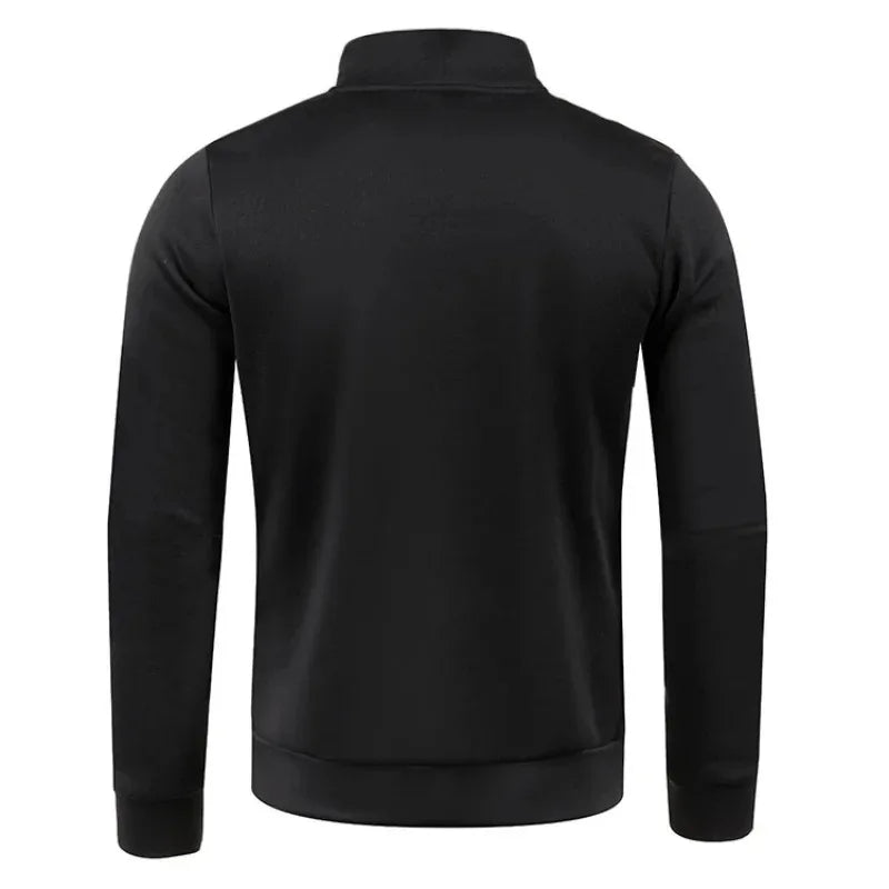 Animal Game Outdoor Men's Casual Sweatshirts Zipper Cardigan Work Jackets Sport Turtleneck Coats Oversize Warm Cycling Jerseys