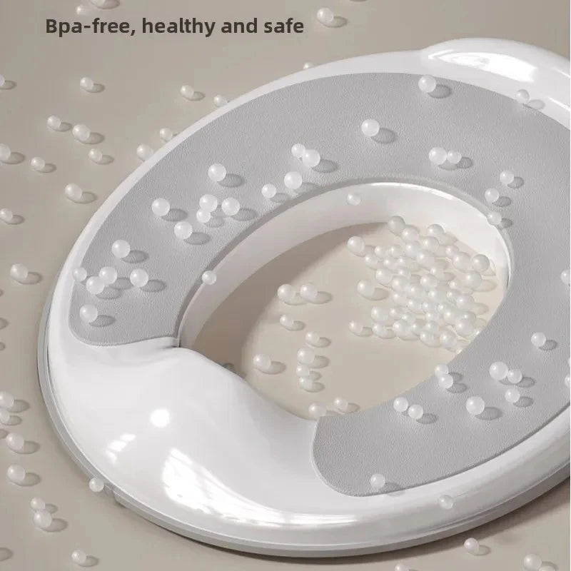 Splash Proof Kids Toilet Seat, Universal Fit Potty Training Seat, Sturdy Safe Toddler Toilet Accessory, Practical Toilet Seat fo