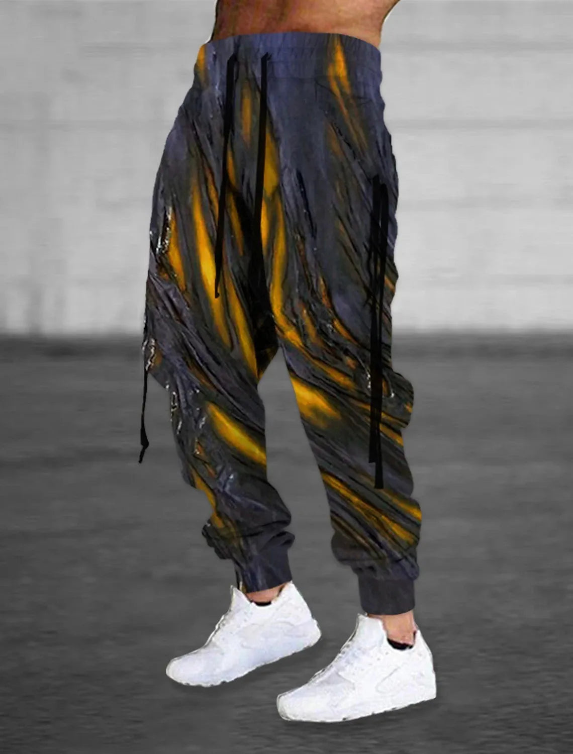 New Men Sweatpants Jogger Masculina Drawstring Elastic Waist  Owl 3D Printed Comfort Breathable Sports Streetwear Designer
