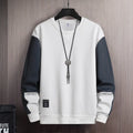 Men's 2025 Spring New Men's Sweatshirt Spring and Autumn Round Neck New Korean Loose Long Sleeve Base T-shirt