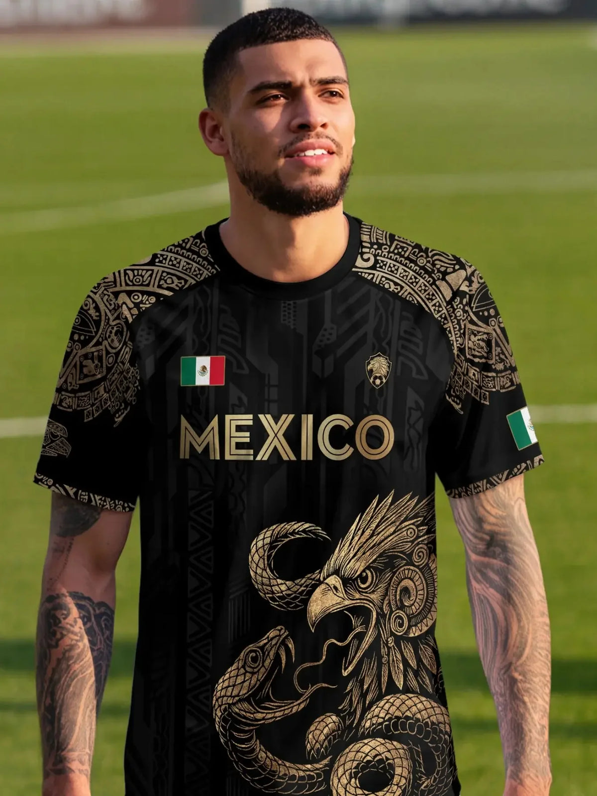 Mexico Special Youth Football Jersey Mens Women Casual Sport Breathable Top for Competition Training Tees Summer Men's Clothing