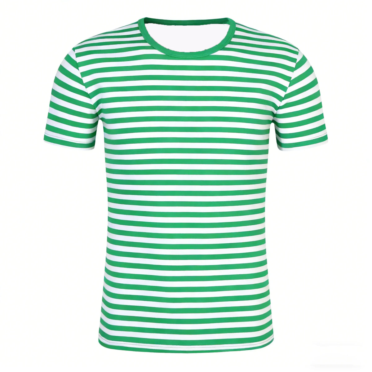 Summer Multi-Colored Stripes T-Shirts 3D Print Men Women Casual Round Neck Short Sleeve T Shirt Top Harajuku Tees Men's Clothing