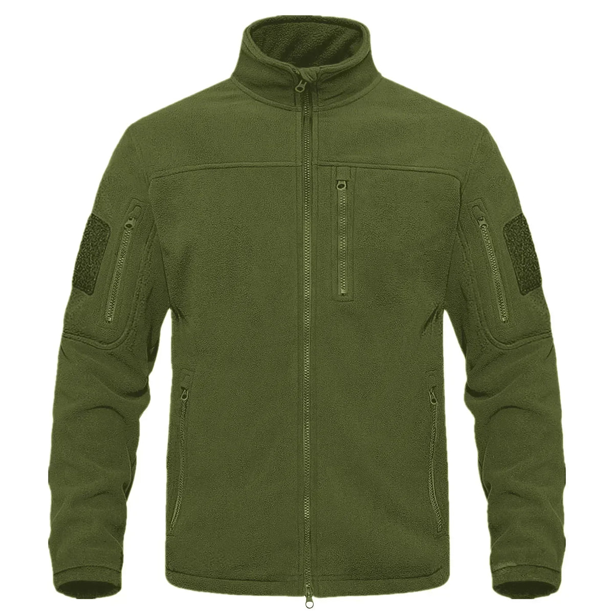 2026 Full Zippper Warm Fleece Tactical Jackets Men's Winter Thermal Turtleneck Jacket Outdoor Work Hunting Coats Safari Jacket