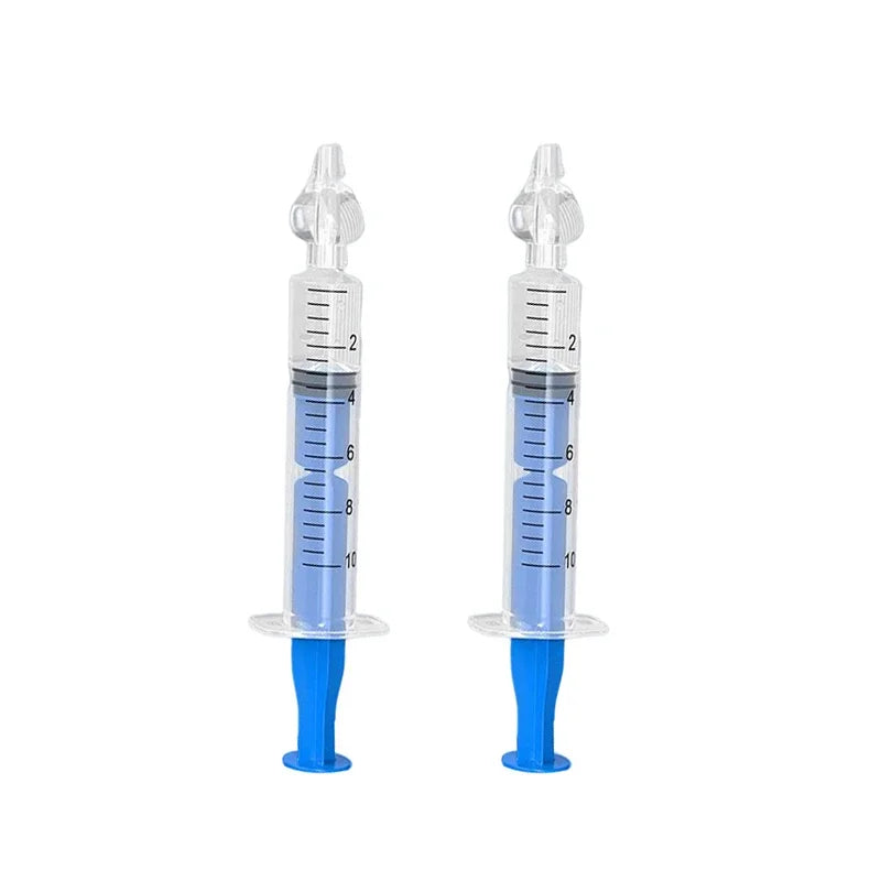 Needle Tube Nasal Aspirator Syringe Baby Nose Cleaner Baby Rhinitis Nasal Washer Reusable Nasal Irrigator Washing for Children