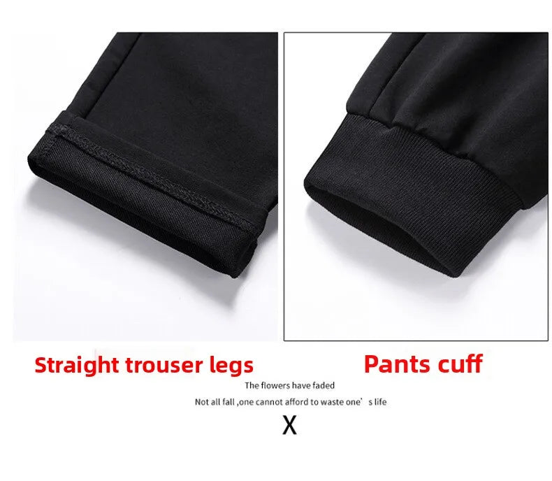 Autumn Pants Loose Gyms Jogger Track Pants Mens 6XL  8XL Men Fitness Sportswear Tracksuit Elastic Waist Sweatpants Cotton Trouse