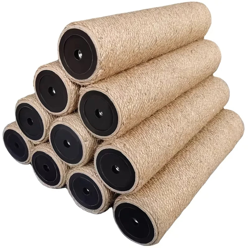 DIY Cat Climbing Tree Tower Replacement Parts | Sisal Rope Scratching Posts & Hard Cardboard Tube Pillars | Pet Cat Toys Accesso