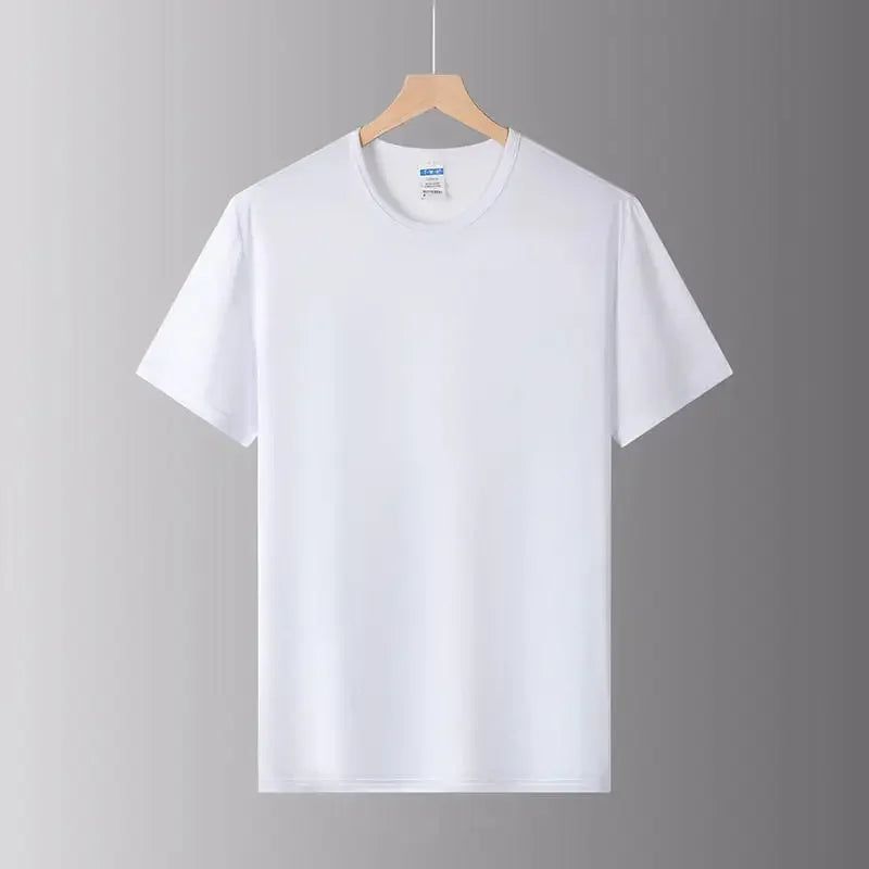 Custom Printed Quick-Drying T-shirts For Men And Women With Logo And Text Short-sleeved T-shirts Original Design Gift Tops 2025