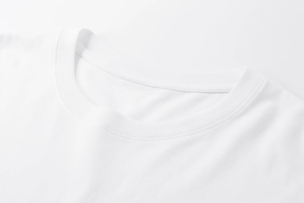 Faith Over Fear Pattern T-shirt for Man High Grade Pure Cotton Short Sleeve Top Summer Male Daily Casual Fashion Breathable Tees