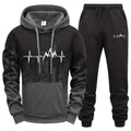 2025 Autumn Winter Men's Set Hoodie Sets Men Tracksuit Sportswear Hoodies or Sweatpant Male Warm Clothing Pullover Sweatshirts