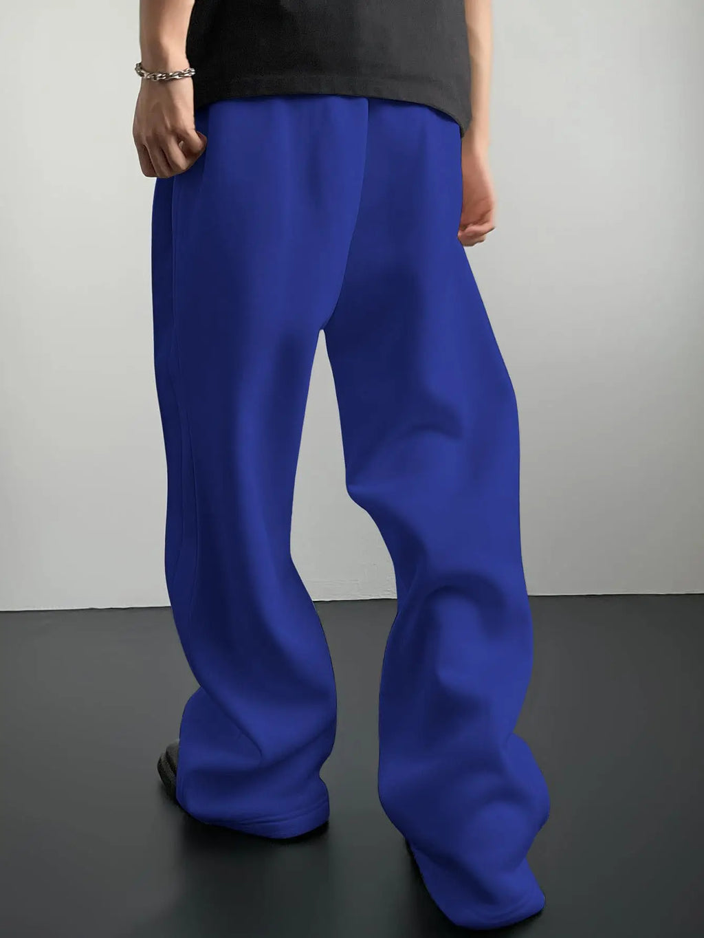 Y2k Harajuku Wide Leg Sweatpants Women Streetwear Baggy Oversize Gray Sports Pants High Waist Drawstring Casual Joggers Trousers