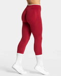 New Women's Color Blocking Yoga Leggings Seamless Knited Tights High