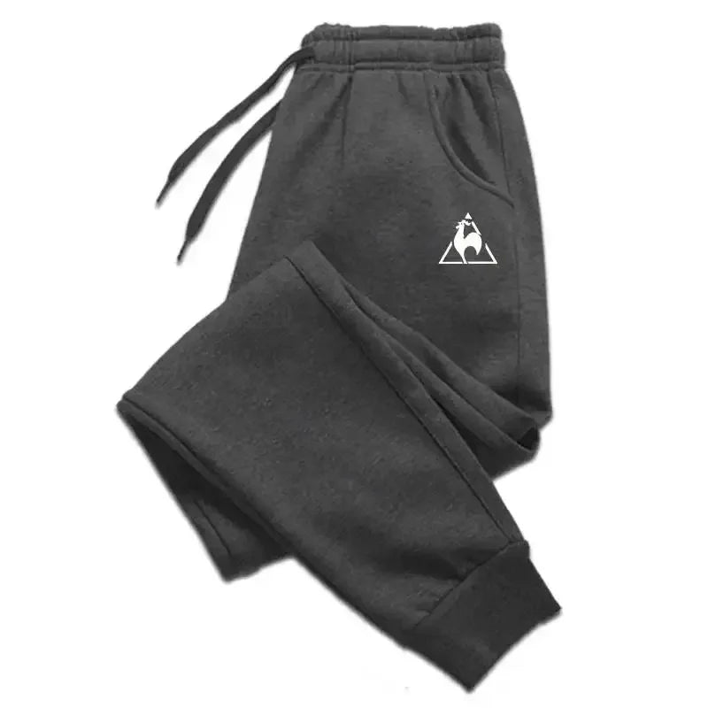 Spring and Autumn Fleece Men's Pants Casual Pants Men's Sports Jogging Pants Sweatpants Men's Harajuku Street S-3XL Pants