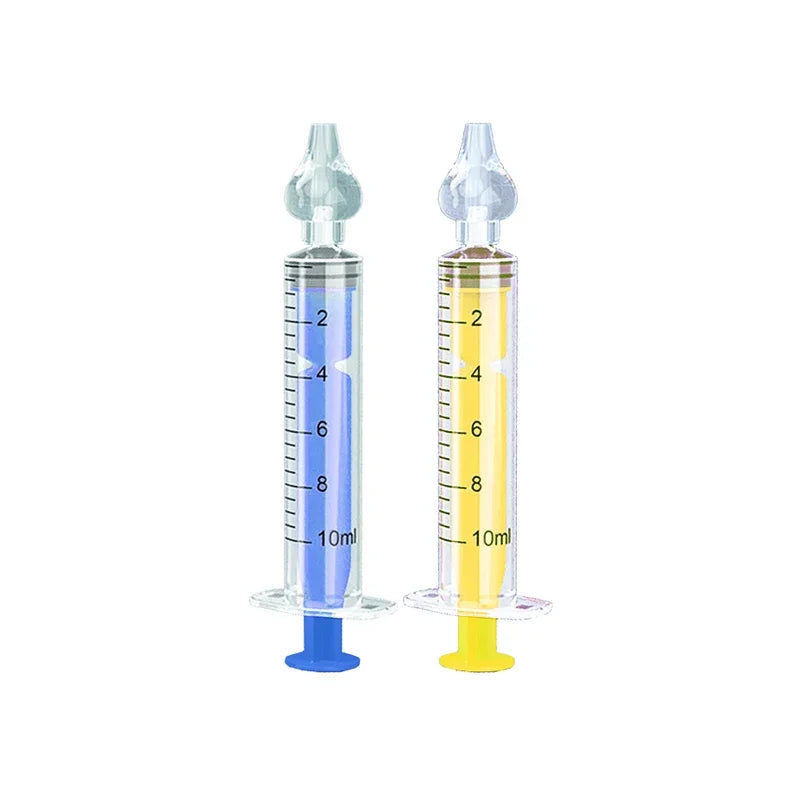 Needle Tube Nasal Aspirator Syringe Baby Nose Cleaner Baby Rhinitis Nasal Washer Reusable Nasal Irrigator Washing for Children