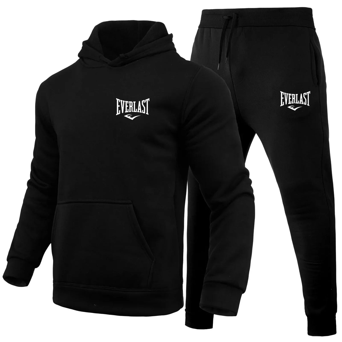 Hot-selling Everlast men's sportswear sets, hooded sweatshirts, sweatpants, casual and fashionable sportswear
