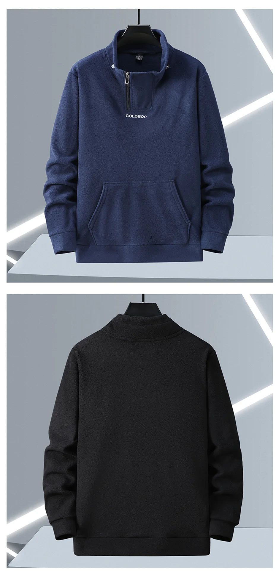 Polar Fleece Tracksuit Men 12XL Plus Size Men's Sets Sweatshirt Sweatpants Autumn Winter Casual Suits Male Big Size 10XL 12XL