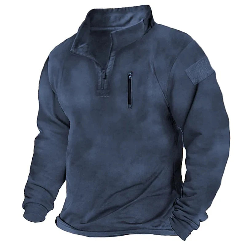 Men's Clothing Trainning Tactical Top 2026 NEW Long Sleeved Warm Tshirt Windproof Pullover for Men Sweatshirt