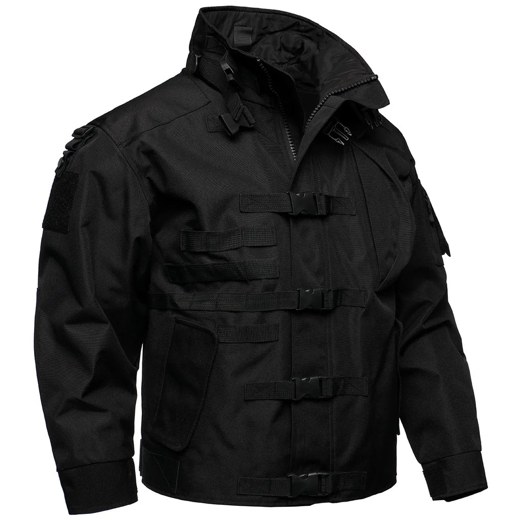 2026 Men's Tactical Cargo Jacket Casual Multi-pocket Wear-resistant Coat Outdoor Waterproof Windbreaker Man Combat Bomber Jacket