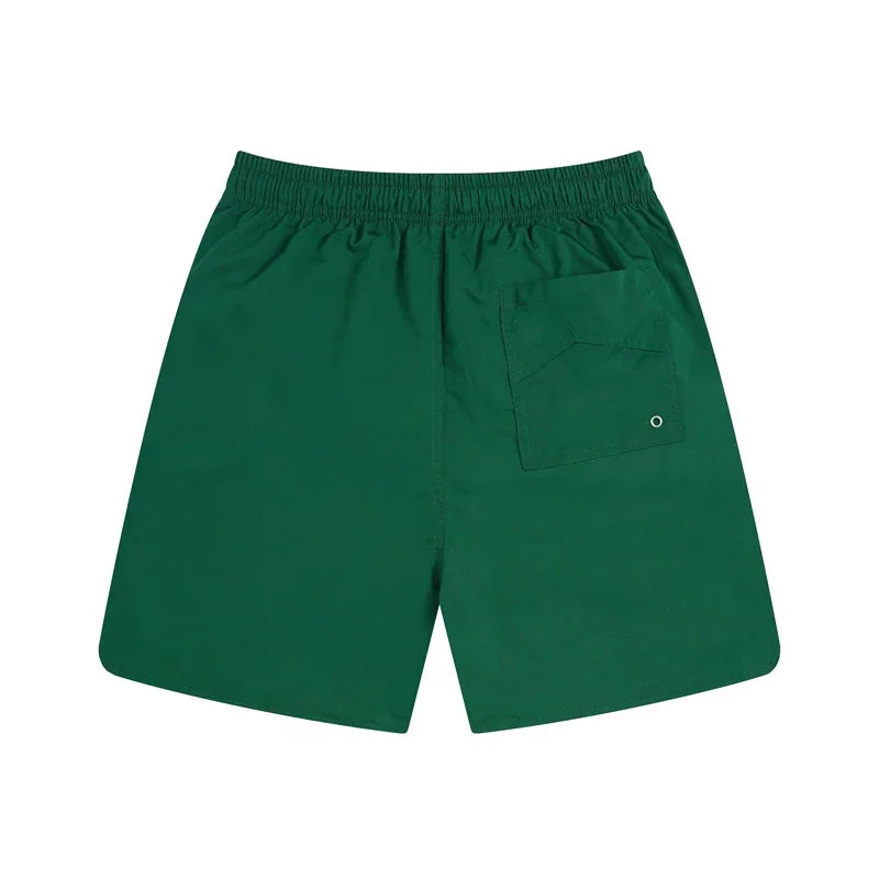 American Style Trendy Rhude Casual Shorts Loose Breathable Multi-color Mesh Beach Sports Shorts