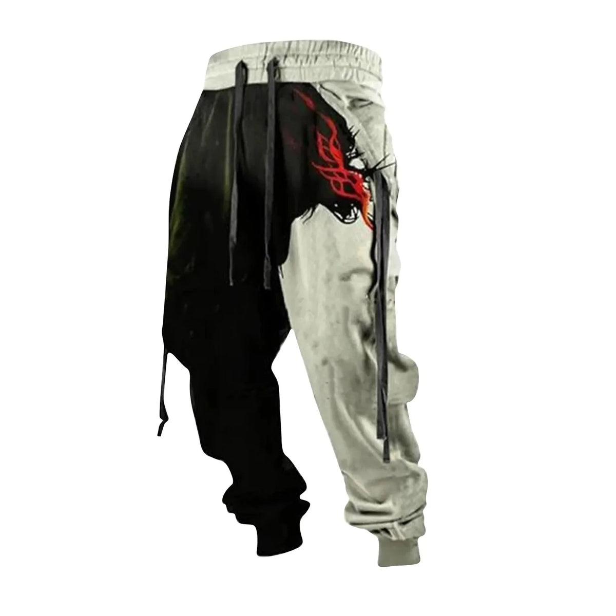 New Men Sweatpants Jogger Masculina Drawstring Elastic Waist  Owl 3D Printed Comfort Breathable Sports Streetwear Designer