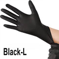 20/50/100PCS Disposable Black Gloves for Home Cleaning Suitable for Food Processing Hairdressing Nail Art Pet Bathing
