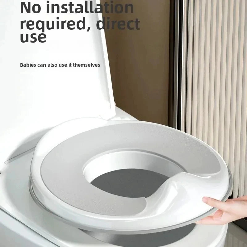 Splash Proof Kids Toilet Seat, Universal Fit Potty Training Seat, Sturdy Safe Toddler Toilet Accessory, Practical Toilet Seat fo