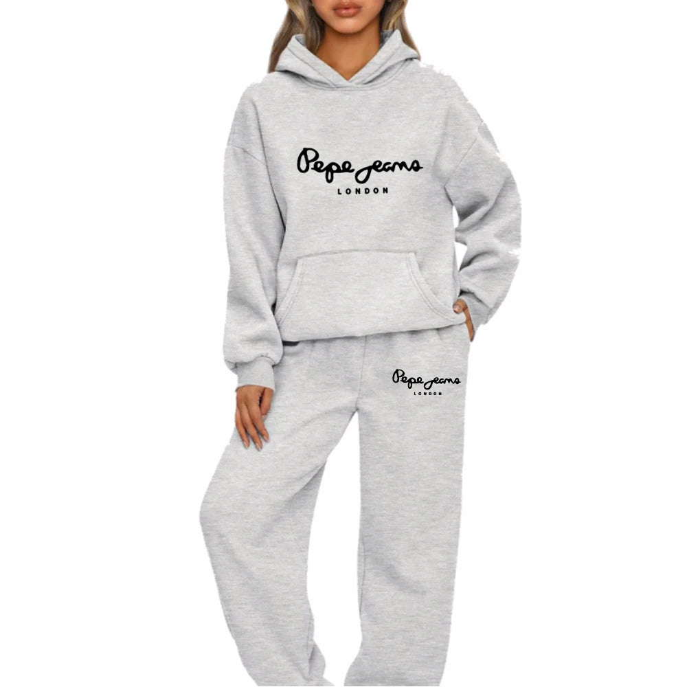 2025 Womens and mans Print Hooded Sweatshirts Suit High Quality Hot Sales Outfits Clothing Fashion Casual Jogging Pants Sets