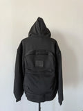 Juspinice Korean Fashion Spring New Hooded Sweatshirt Men's Back Backpack Design Sense Casual Top Jacket Male Clothing