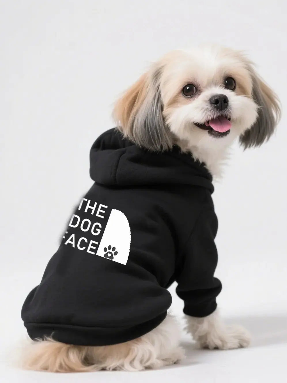 Pet Hooded Sweatshirt  Cats & Dogs Fashion Unique Printed Pattern For Pomeranian  Maltese Golden Retriever